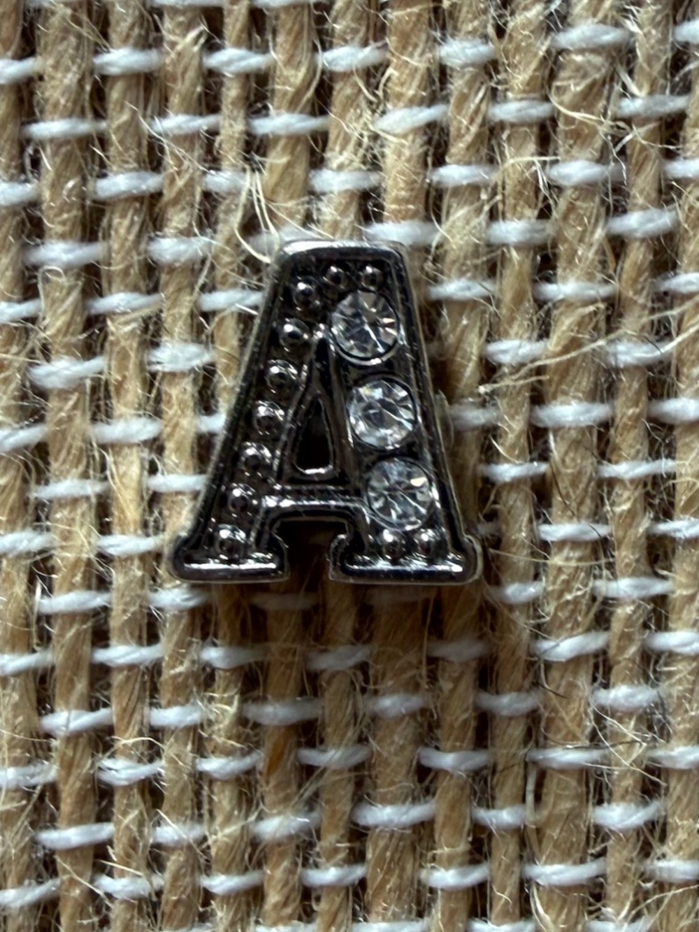 Silver Letter A